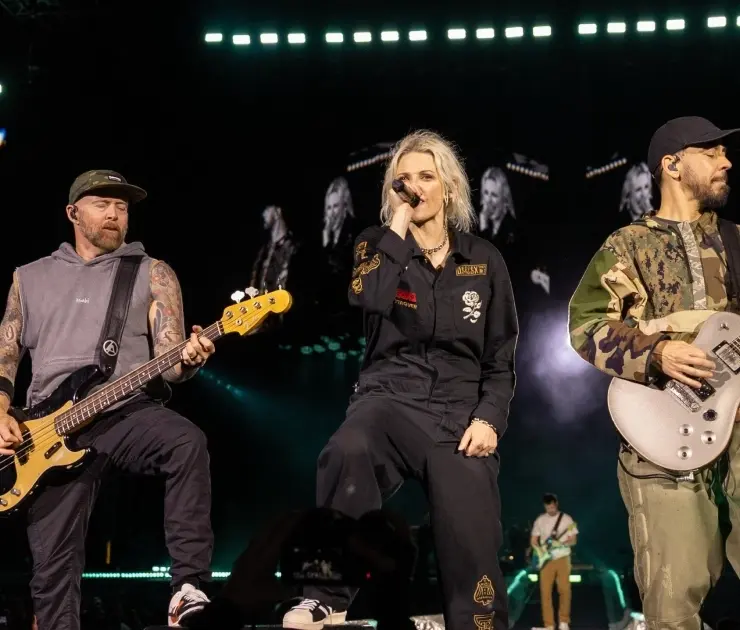 Linkin Park no show no Morumbis (Kelin Gnoatto/Brazil News)