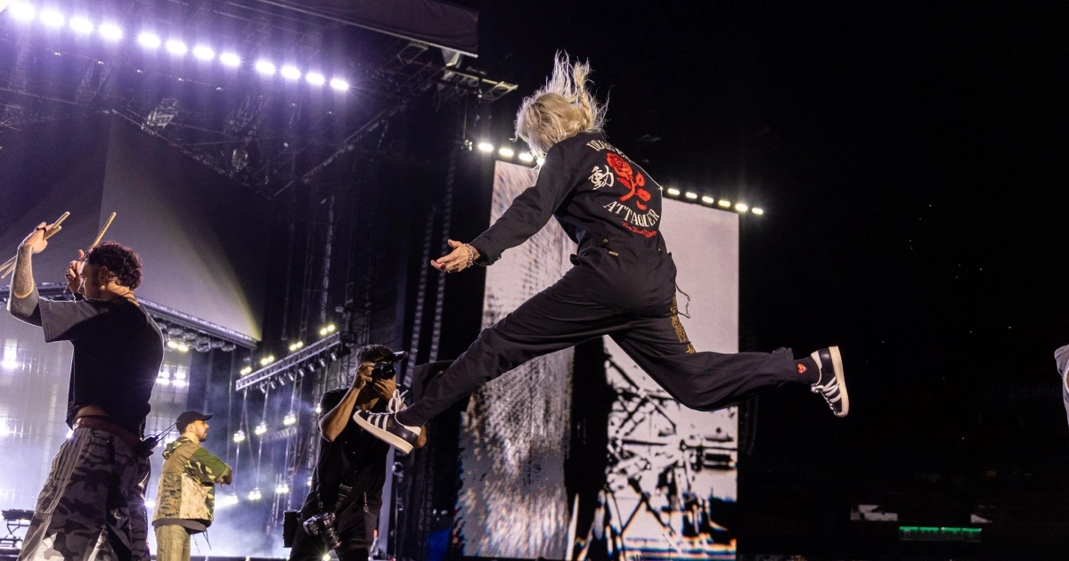 Linkin Park no show do Morumbis (Kelin Gnoatto/Brazil News)