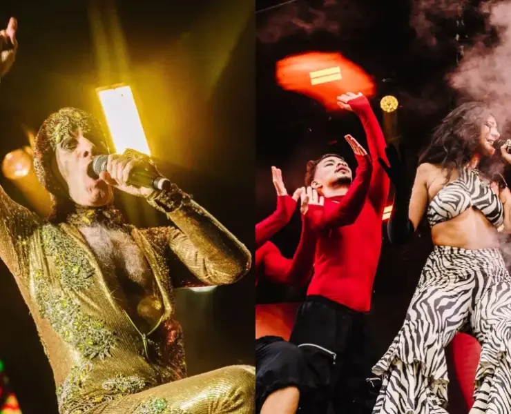 Ney Matogrosso e Zayanara no Rock The Mountain (Alessandra Lima/Divulgação)