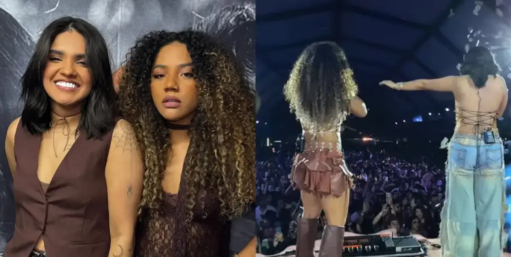 Amadrinhada por Lauana Prado, dupla faz ‘chuva de dinheiro’ em SP 1 As Cristinas