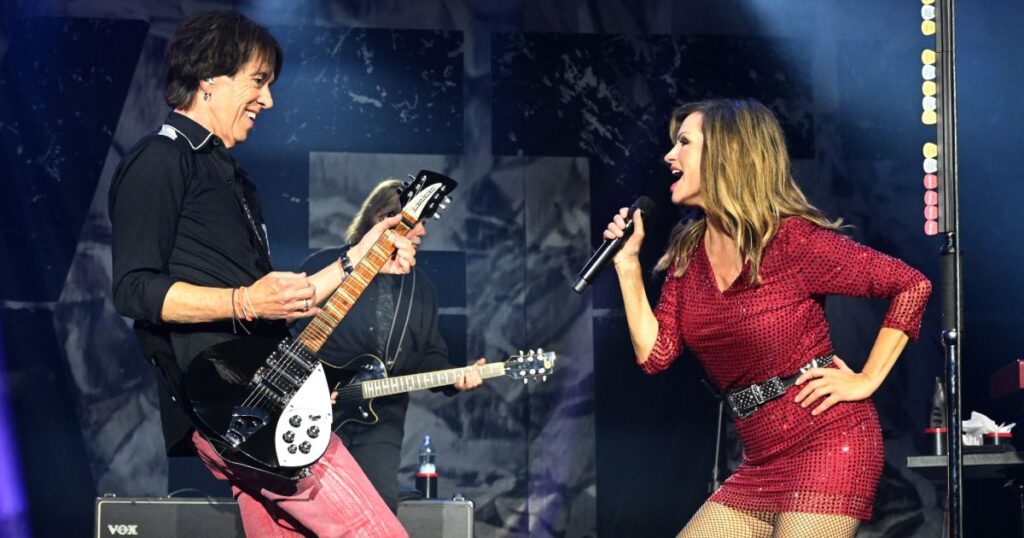 Per Gessle e Lena Philipsson