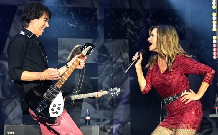 Per Gessle e Lena Philipsson