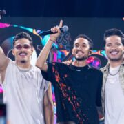 Kaique e Felipe com Grelo