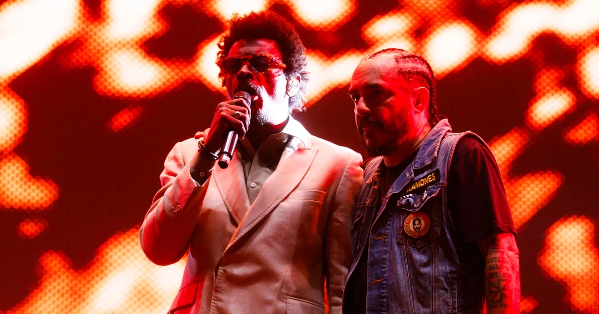 Seu Jorge e Marcelo D2 (Patrícia Devoraes/Brazil News)