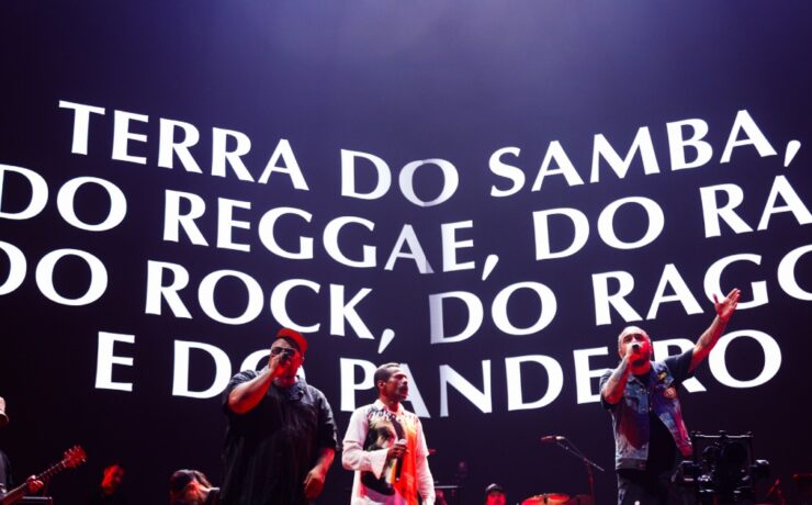 Planet Hemp com BNegão, Black Alien e D2 (Patrícia Devoraes/Brazil News)