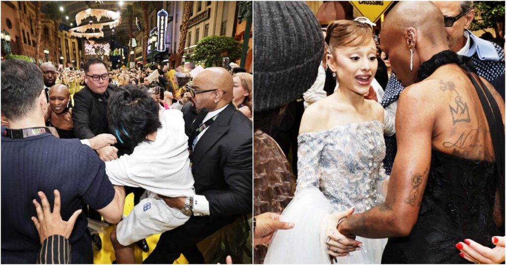 Ariana Grande em evento em Singapura