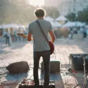 Show ao ar livre (imagem feita por inteligência artificial)