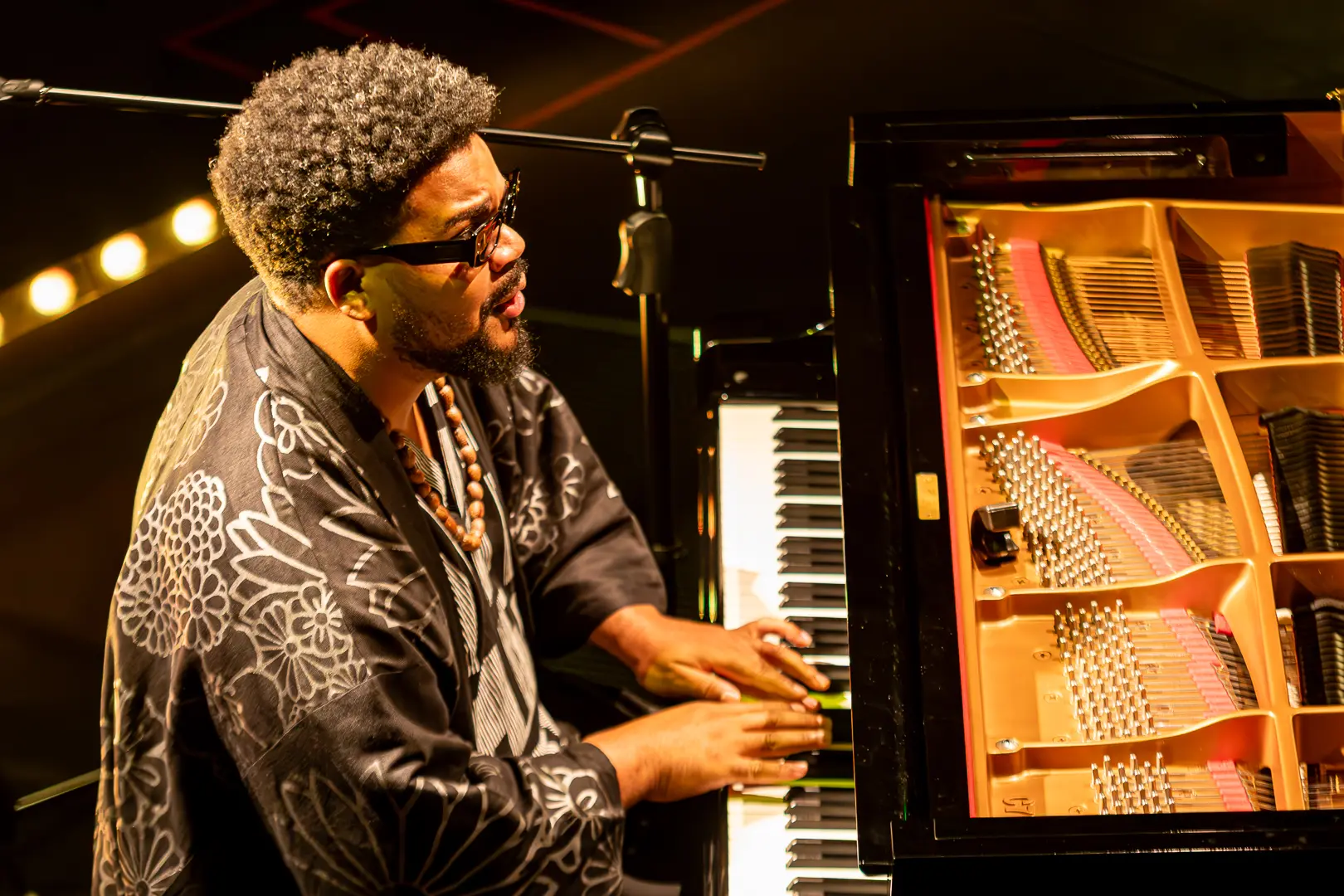 Amaro Freitas em show histórico, ao lado de Dom Salvador, no Sesc Jazz (Sérgio Fernandes)