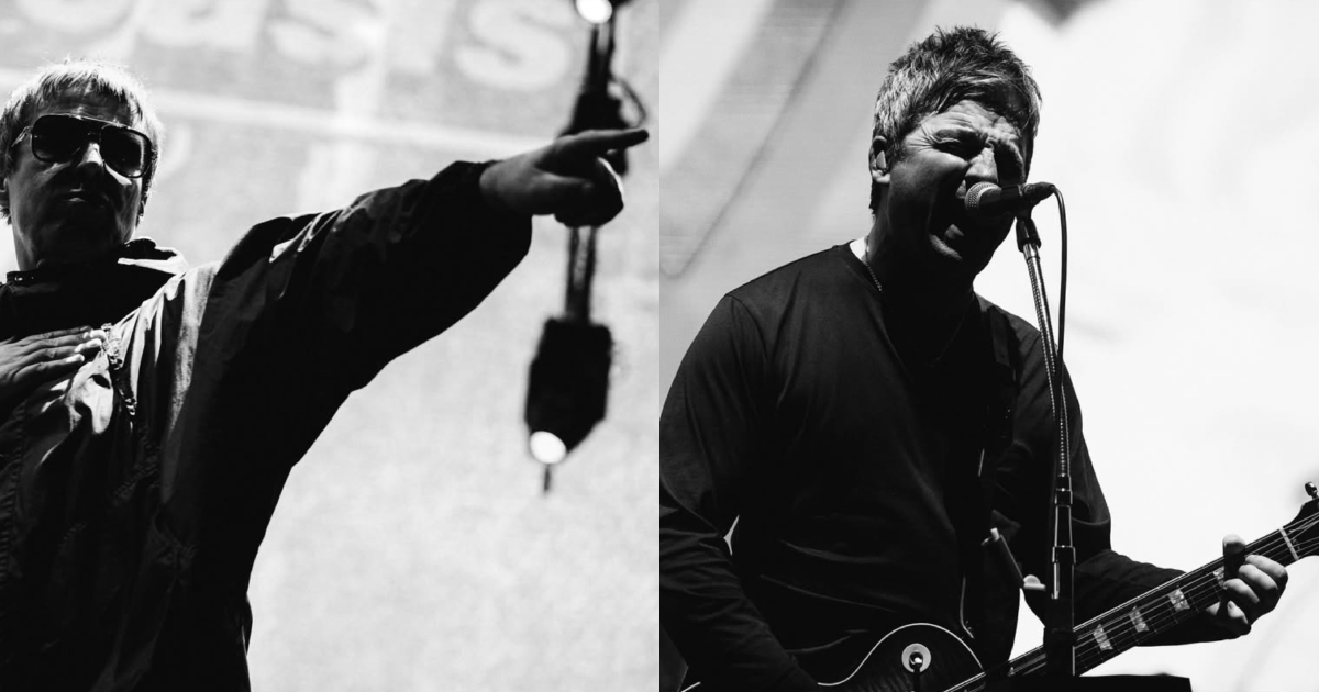 Os irmãos Gallagher do Oasis (Instagram)