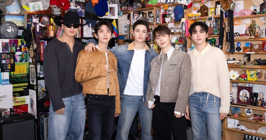 SEVENTEEN é primeiro grupo de K-pop no Tiny Desk; assista aqui 1 SEVENTEEN: Mingyu, Joshua, Vernon, Dino e Seungkwan