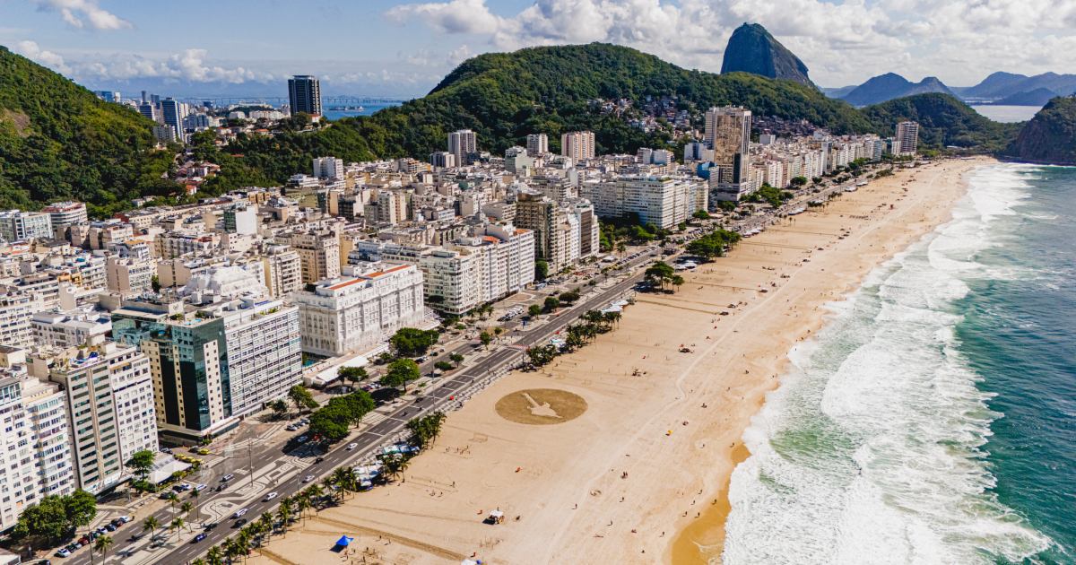 Ação do Rock in Rio em Copacabana