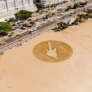 Ação do Rock in Rio em Copacabana