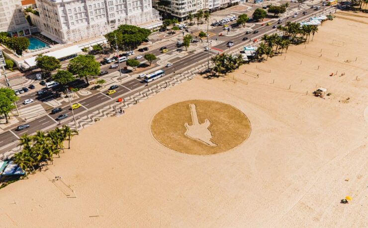Ação do Rock in Rio em Copacabana