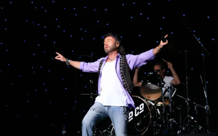 Paul Rodgers em show com o Bad Company no Japão, em 2010 (Zepp Fukuoka/ divulgação site Bad Company)