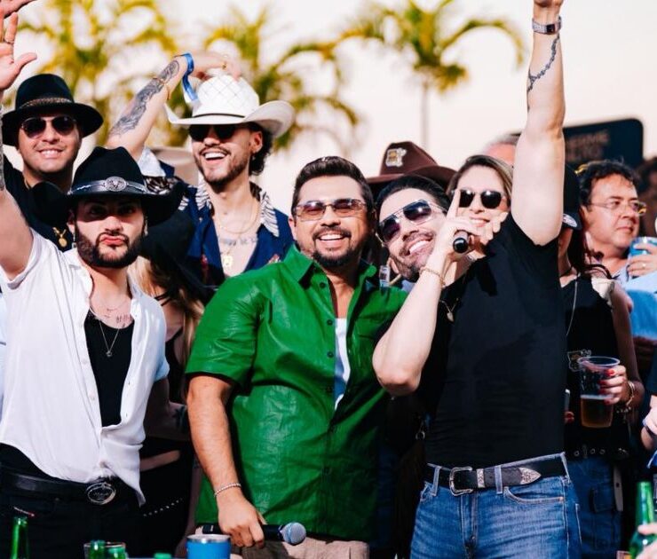 Guilherme e Benuto com Xand Avião