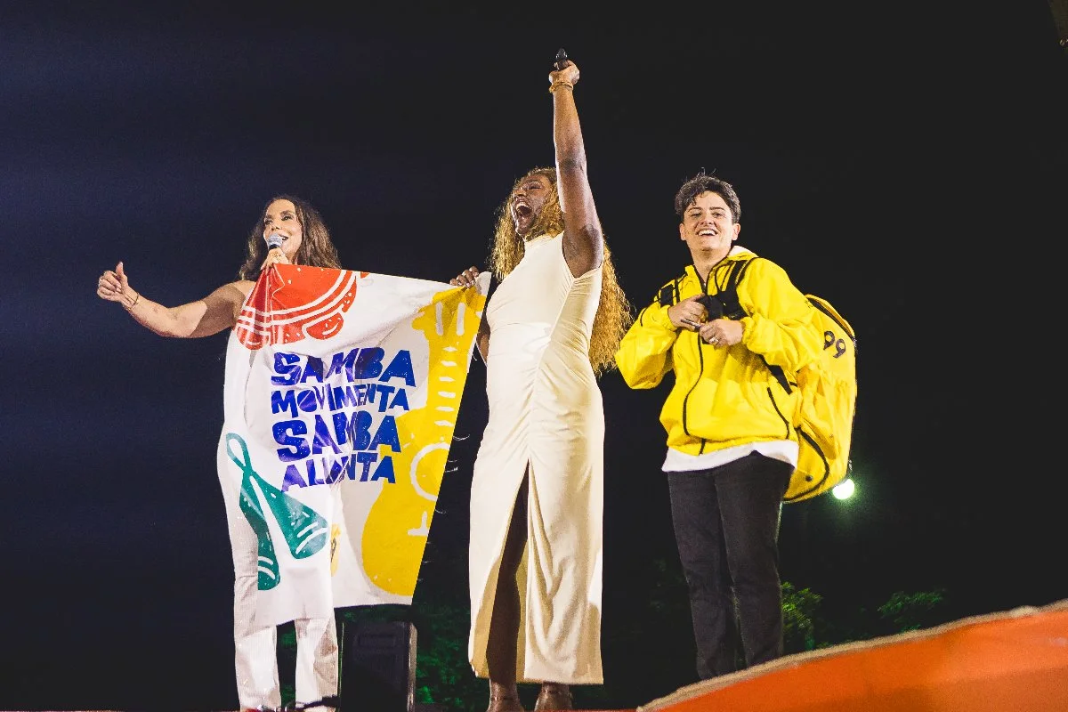 Ação da 99 levou Liniker ao palco de Clareou em Salvador (Diego Padilha)