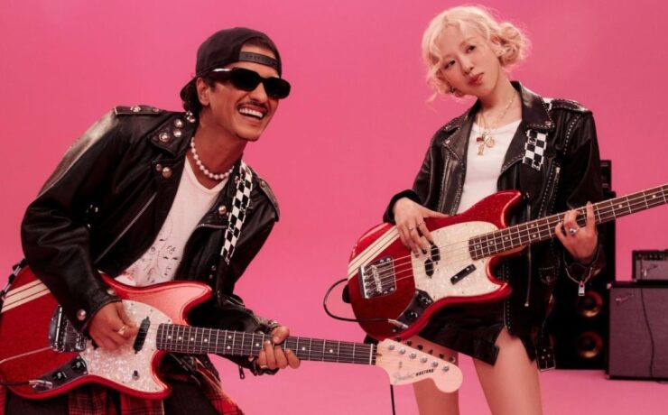 Bruno Mars e Rosé, do BLACKPINK