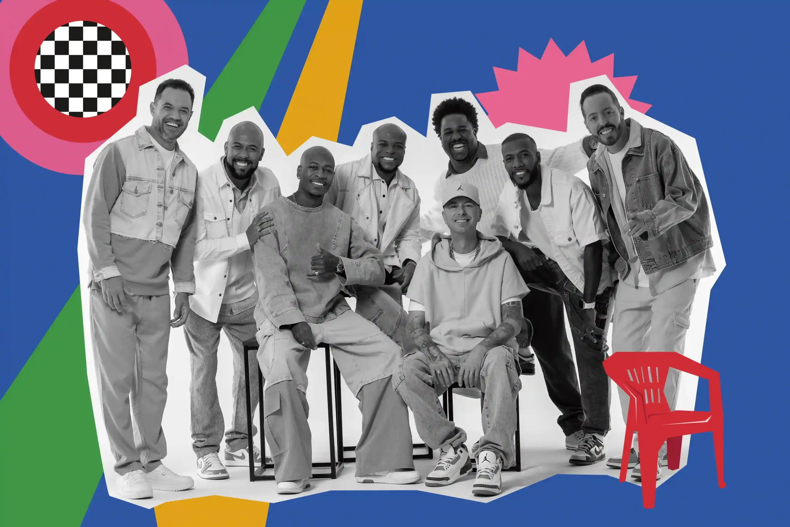 Turma do Pagode (Lucas Vieira/ Billboard Brasil)