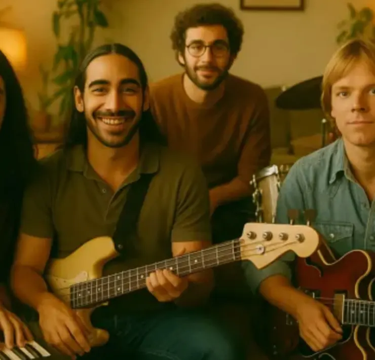 The Velvet Sundown - banda feita por inteligência artificial (Divulgação)