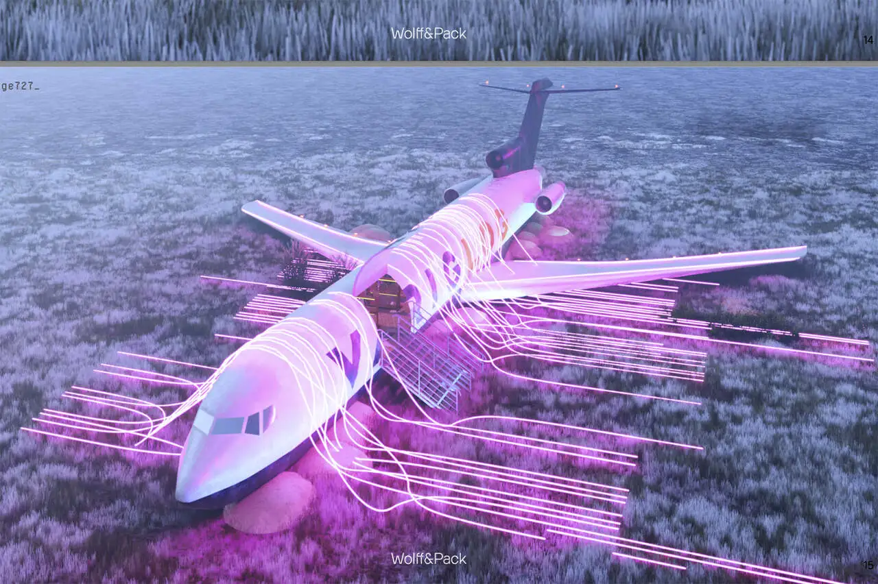 Varig 727 - DNA ART CAR