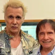 Supla e Roberto Carlos (Redes sociais/Divulgação)