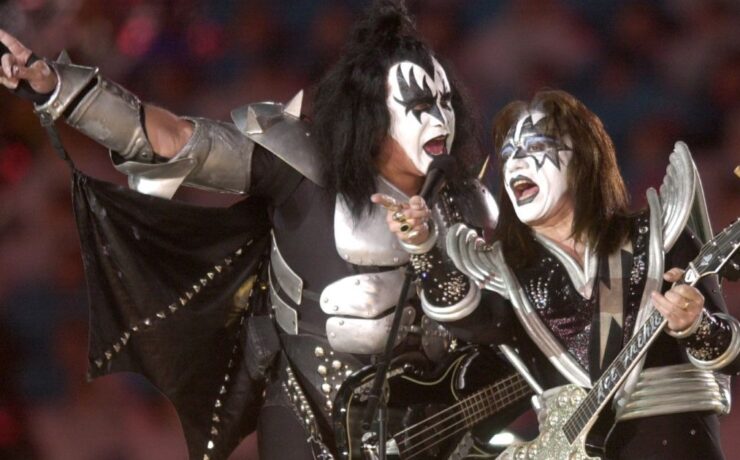 Gene Simmons e Ace Frehley, do KISS