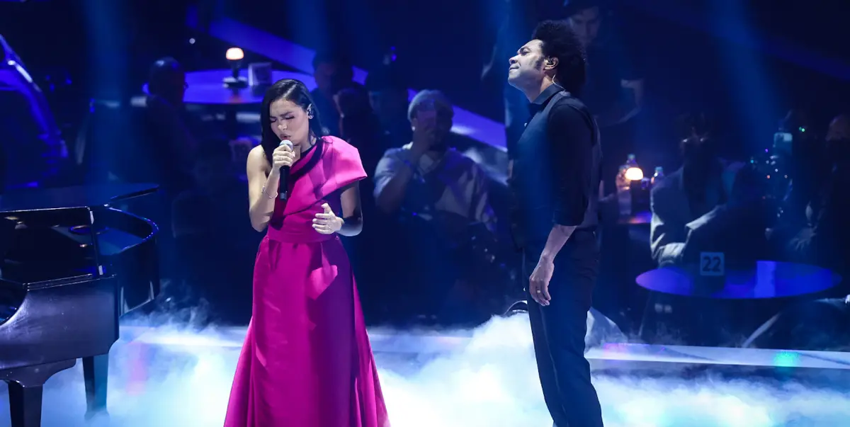 Thalles Roberto e Maria Marçal