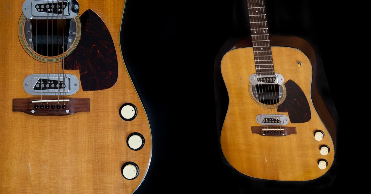 Detalhes do violão Martin D-18E de Kurt Cobain
