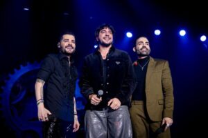 A dupla Guilherme e Benuto, o cantor Nattan