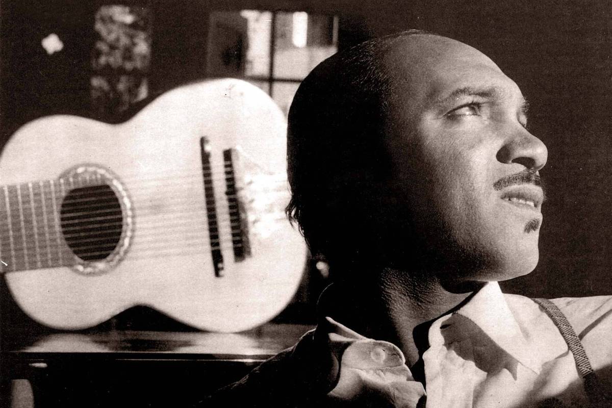 Lupicínio Rodrigues em cena do documentário “Confissões de um Sofredor”, de Alfredo Manevy (Divulgação)