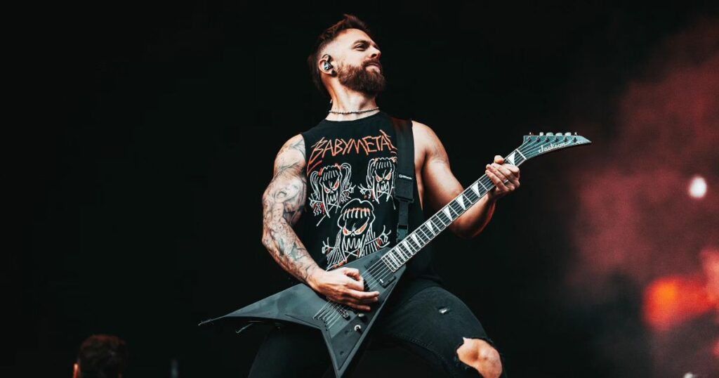 Matt Tuck - Bullet fot my Valentine (créditos @federicaburellii)