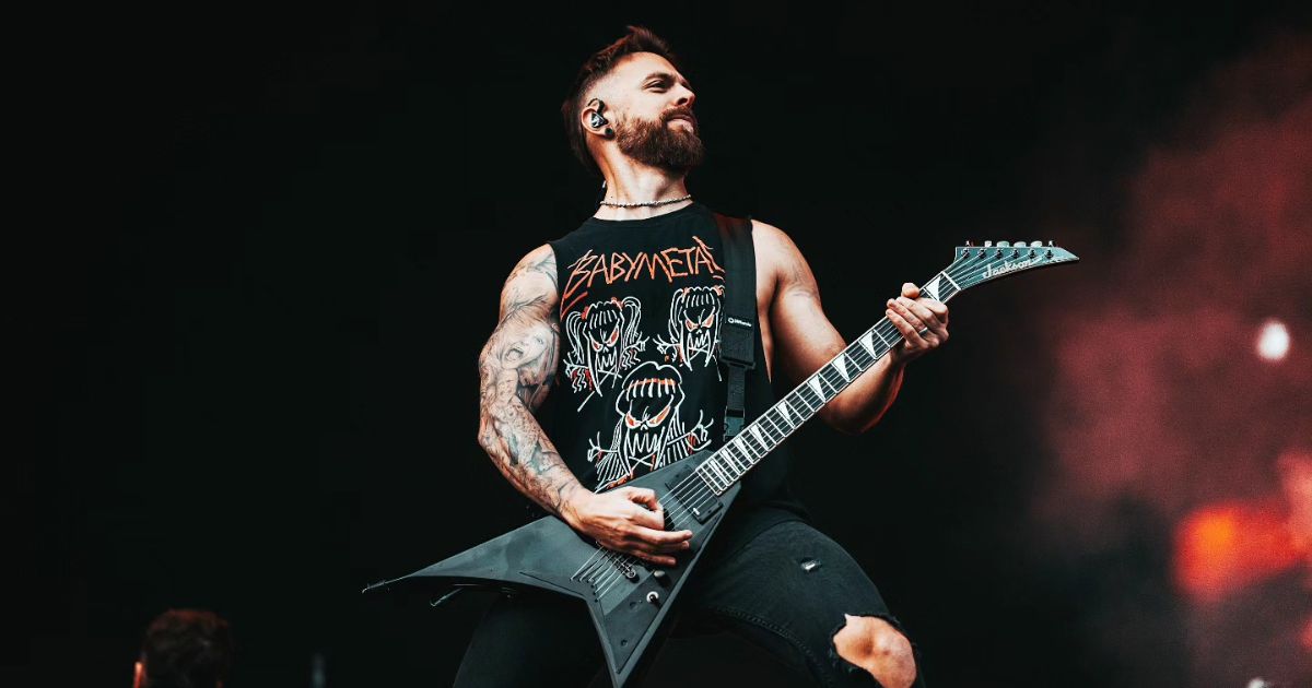 Matt Tuck - Bullet fot my Valentine (créditos @federicaburellii)