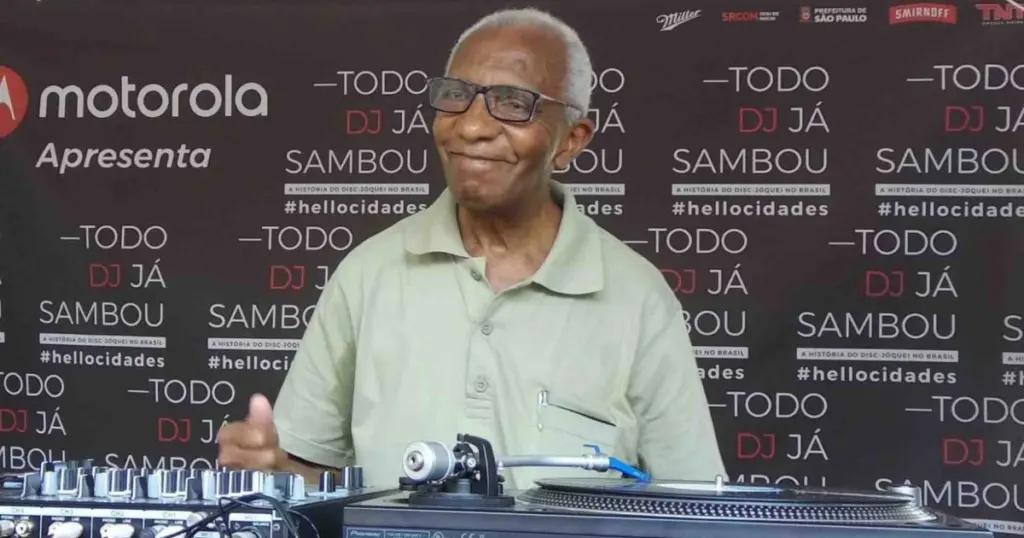 Seu Osvaldo, primeiro DJ do Brasil (Divulgação)