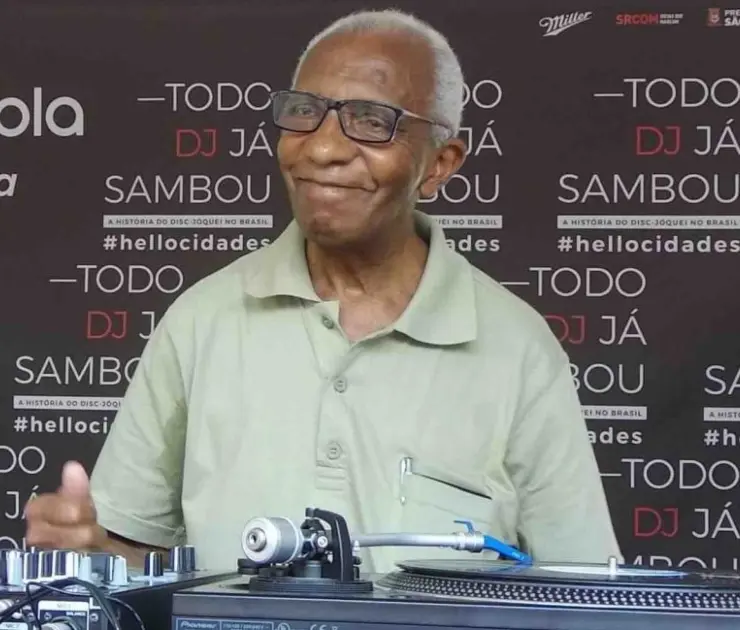 Seu Osvaldo, primeiro DJ do Brasil (Divulgação)
