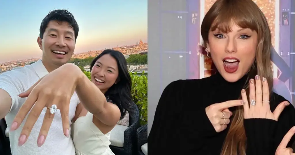 Astro da Marvel conta como Taylor Swift o ajudou no pedido de casamento 1 Taylor Swift ajudou Simu Liu com pedido de noivado Reproducao Instagram