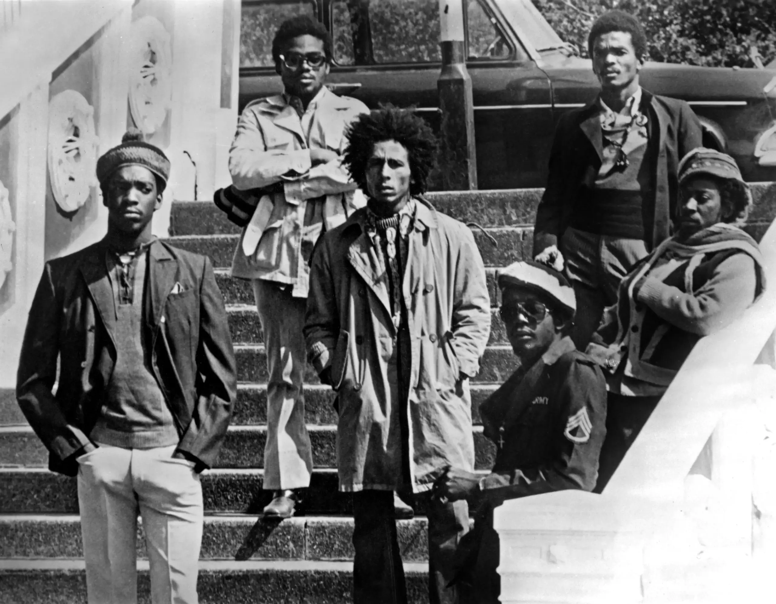 Bob Marley e The Wailers, 1975 (Reuters)