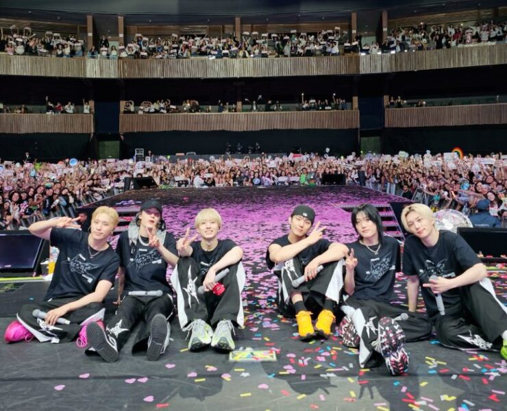 P1Harmony em show em São Paulo em 2025