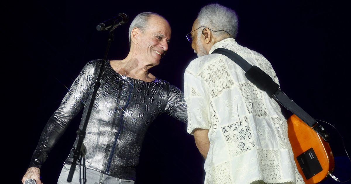 Ney Matogrosso e Gilberto Gil