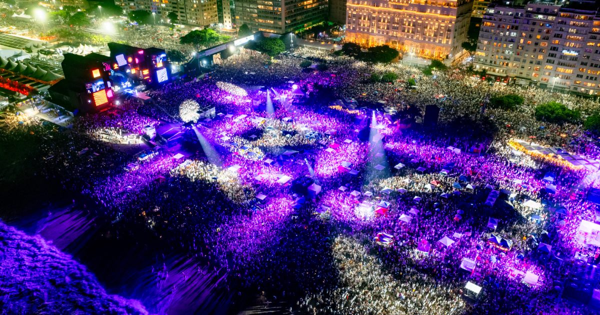 Rio Réveillon 2026 em Copacabana