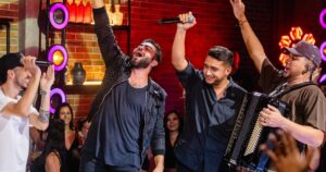 Patrick Costa com Henrique, Juliano e Grelo