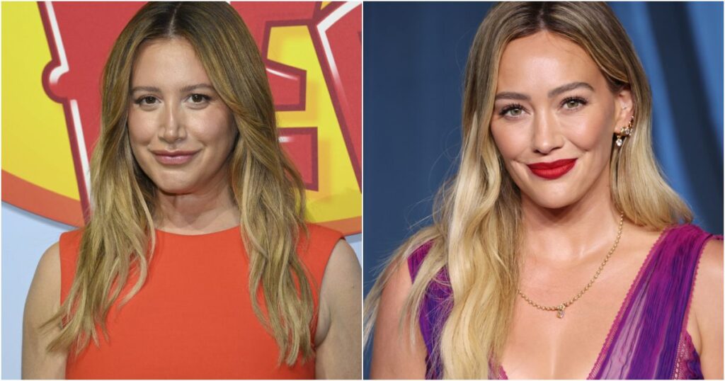 Entenda a treta entre Ashley Tisdale e o grupo de mães de Hilary Duff 1 Ashley Tisdale e Hilary Duff