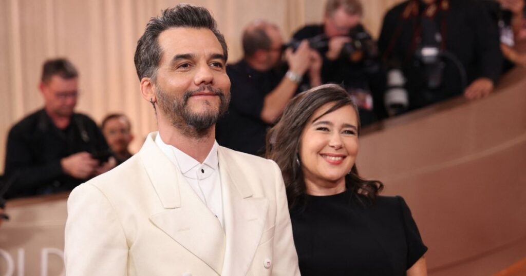 Globo de Ouro 2026: veja fotos da premiação 7 Globo de Ouro 2026: Wagner Moura e esposa, Sandra Delgado, participam da premiação