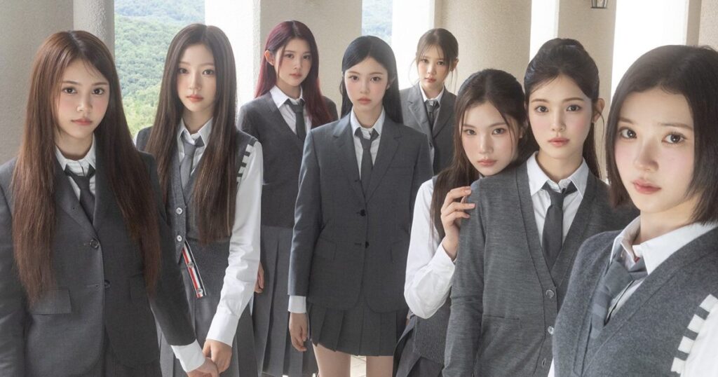 Os 10 álbuns mais vendidos de rookies no K-pop em 2025 1 Hearts2Hearts