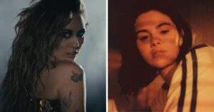 Miley Cyrus e Selena Gomez (créditos - reprodução - Instagram)