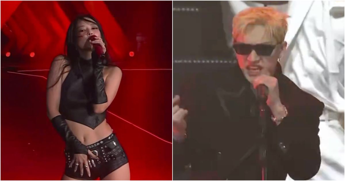 Jennie (BLACKPINK) e Bang Chan (Stray Kids)