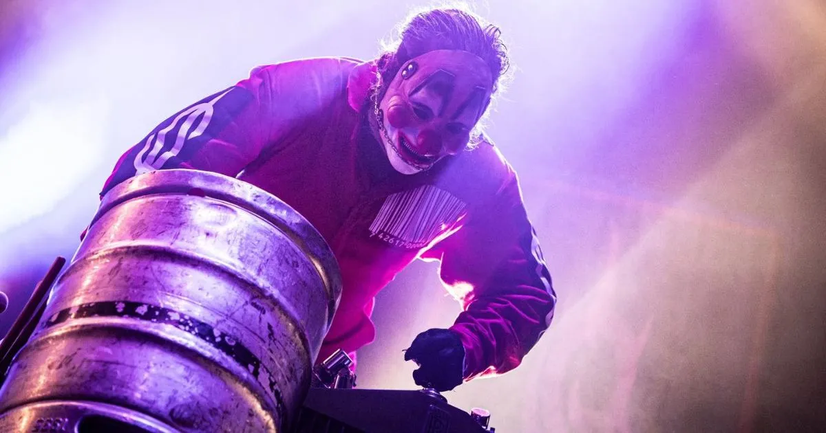 Clown - Slipknot (créditos @huuskophotos /- reprodução Facebook)