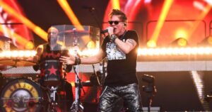 Axl Rose, vocalista do Guns N' Roses