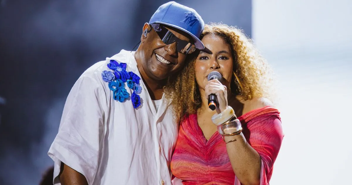 Márcio Victor e Rachel Reis no Festival de Verão de Salvador 2026 (créditos - Leawry)