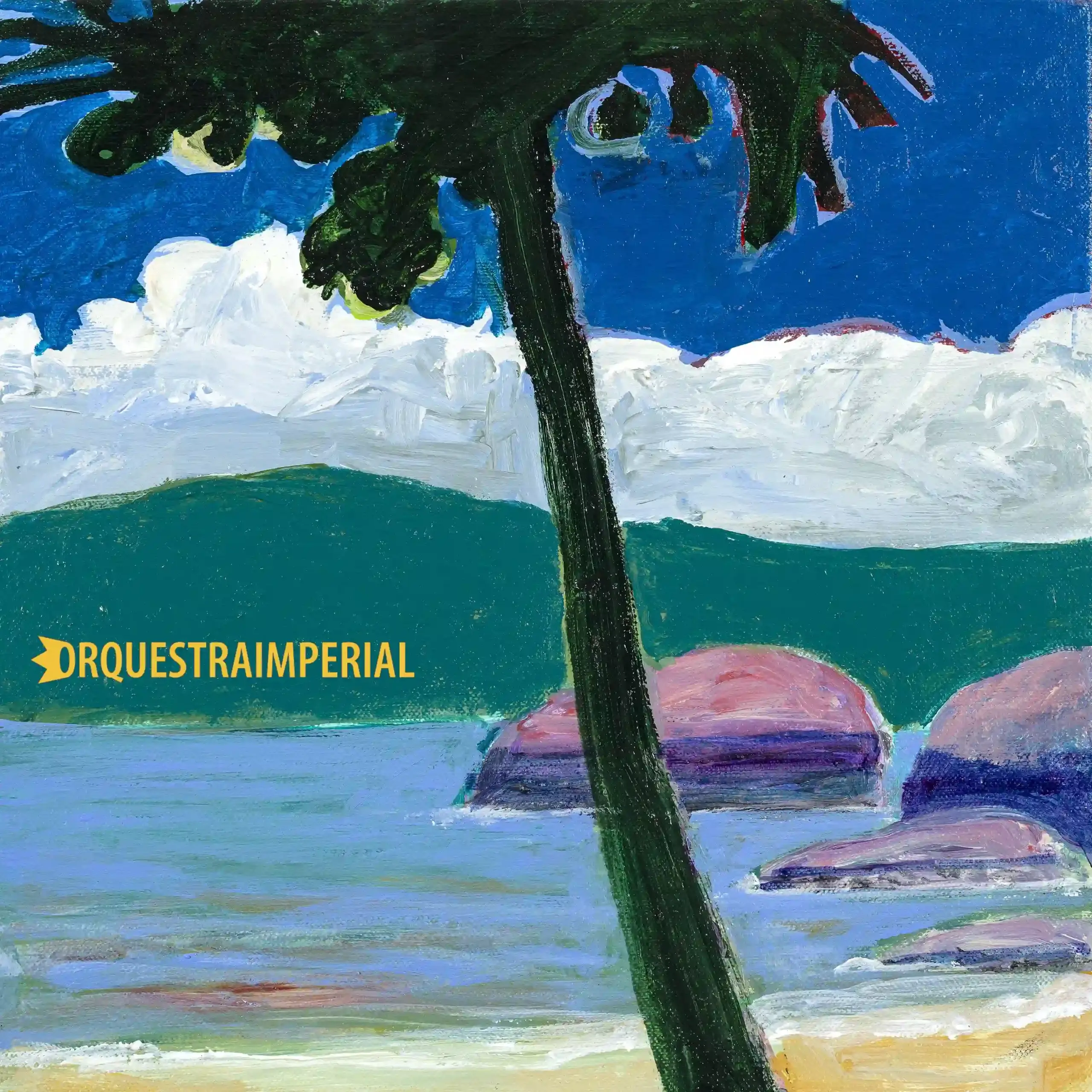 Orquestra Imperial lança single em homenagem a Erasmo Carlos 2 Capa do single "Coqueiro Verde"da Orquestra Imperial