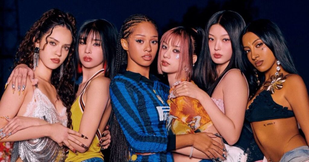 Entre hits virais e polêmicas, KATSEYE chega ao Grammy em alta 1 KATSEYE